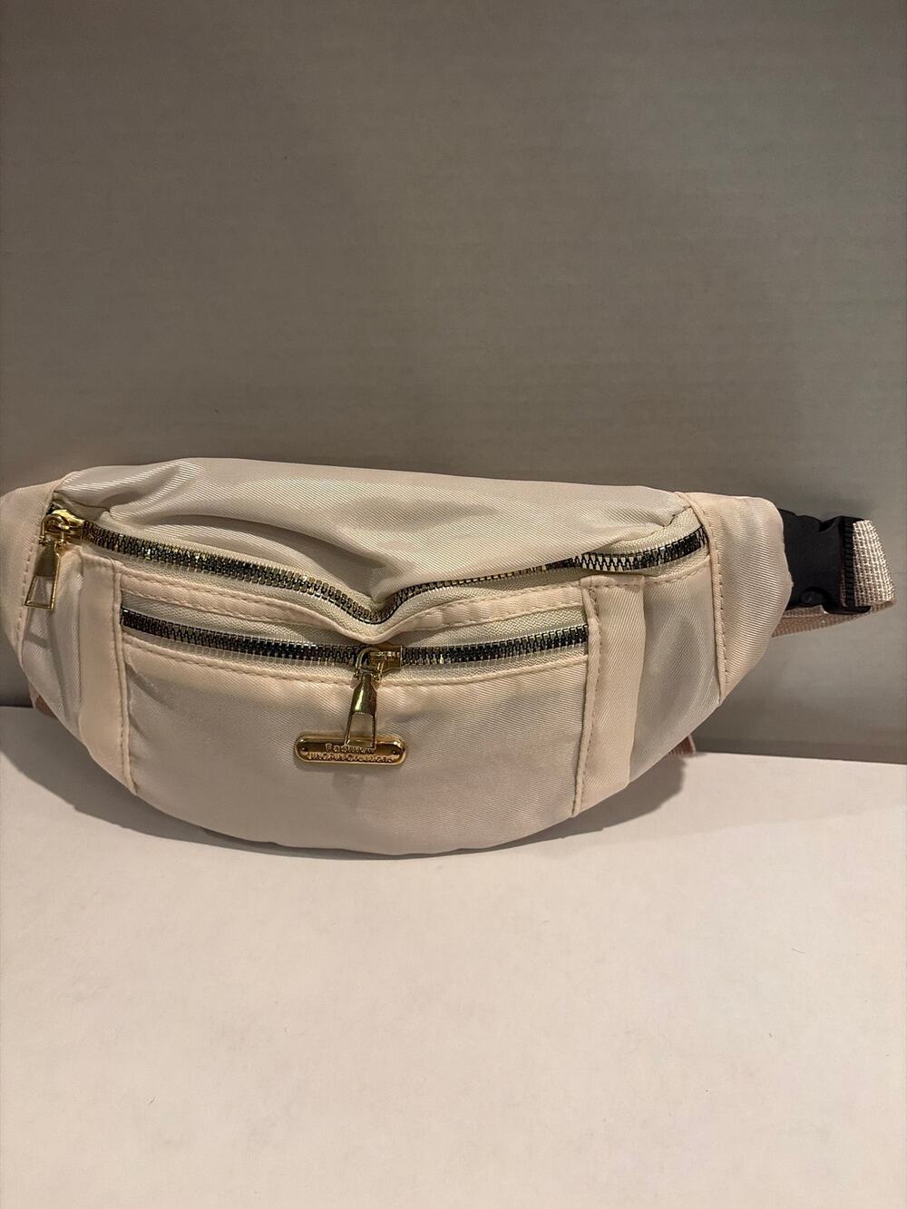 UB cream or off-white nylon belt bag / fanny pack NWOT